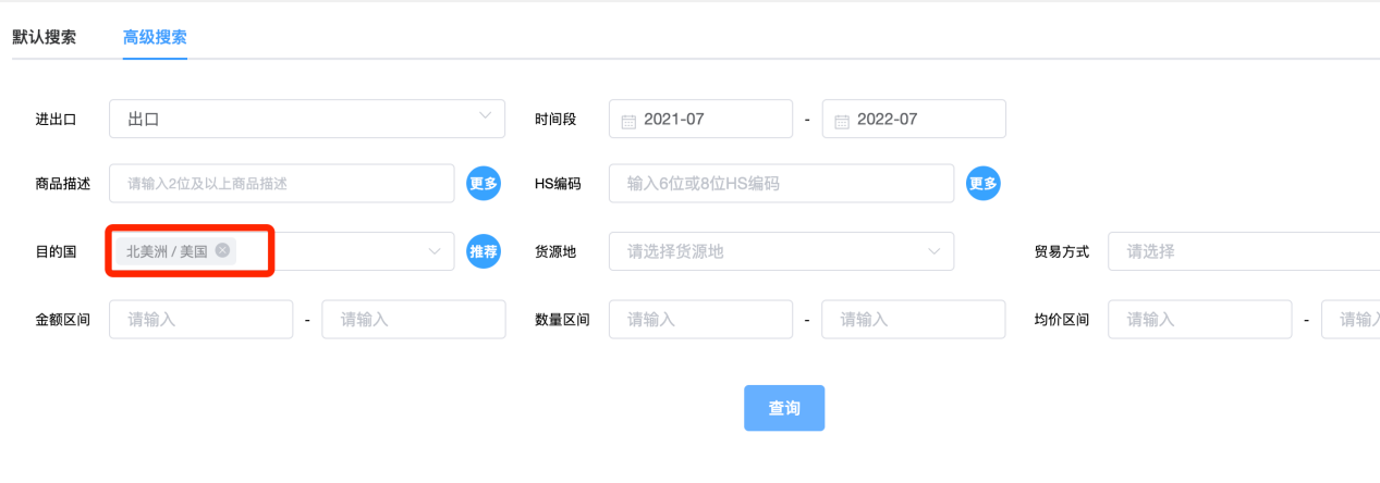 中国进出口数据